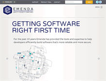 Tablet Screenshot of emenda.com